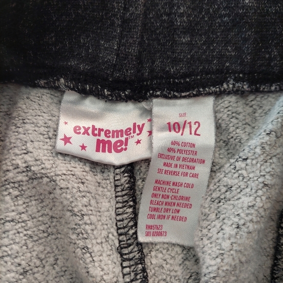 Extremely me - 2 Girl Sweatpants Size 10/12 - Picture 12 of 14